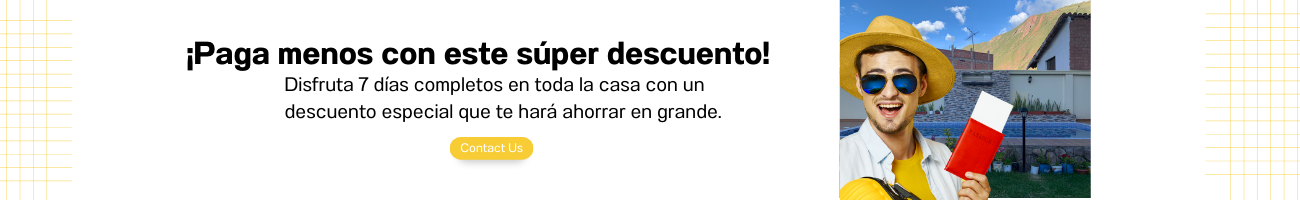 Imagen de oferta para la casa de campo del Valle sagrado de los incas 