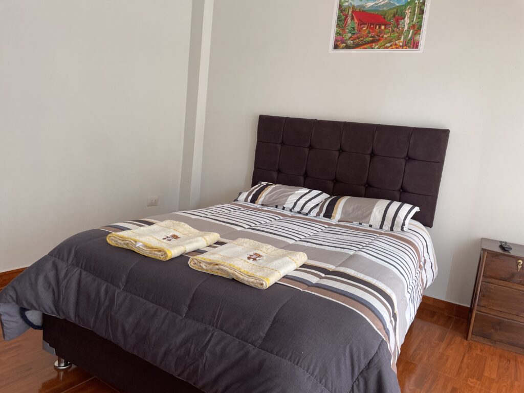 Habitacion Suite con Jacuzzi del hospedaje en el valle sagrado de Urubamba